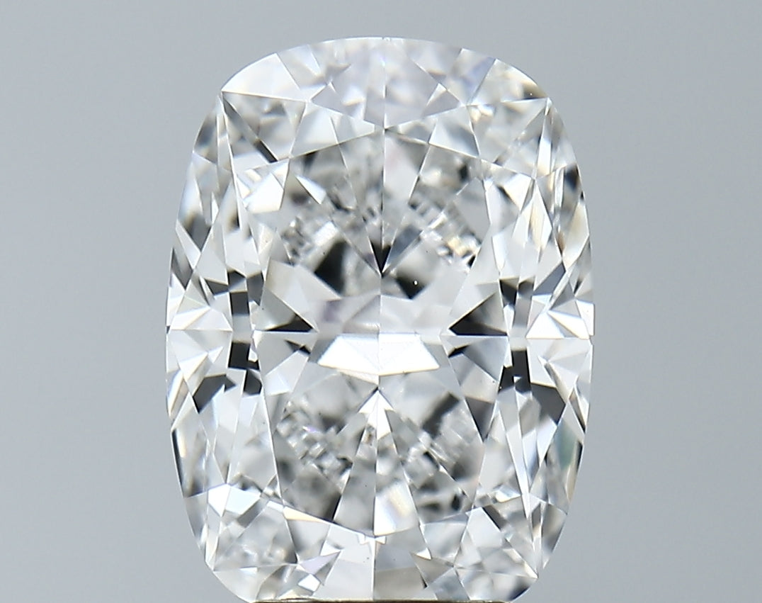Lab-Grown 4.83 Carat Cushion Brilliant Diamond color D Clarity VS1, precious stones, engagement diamonds