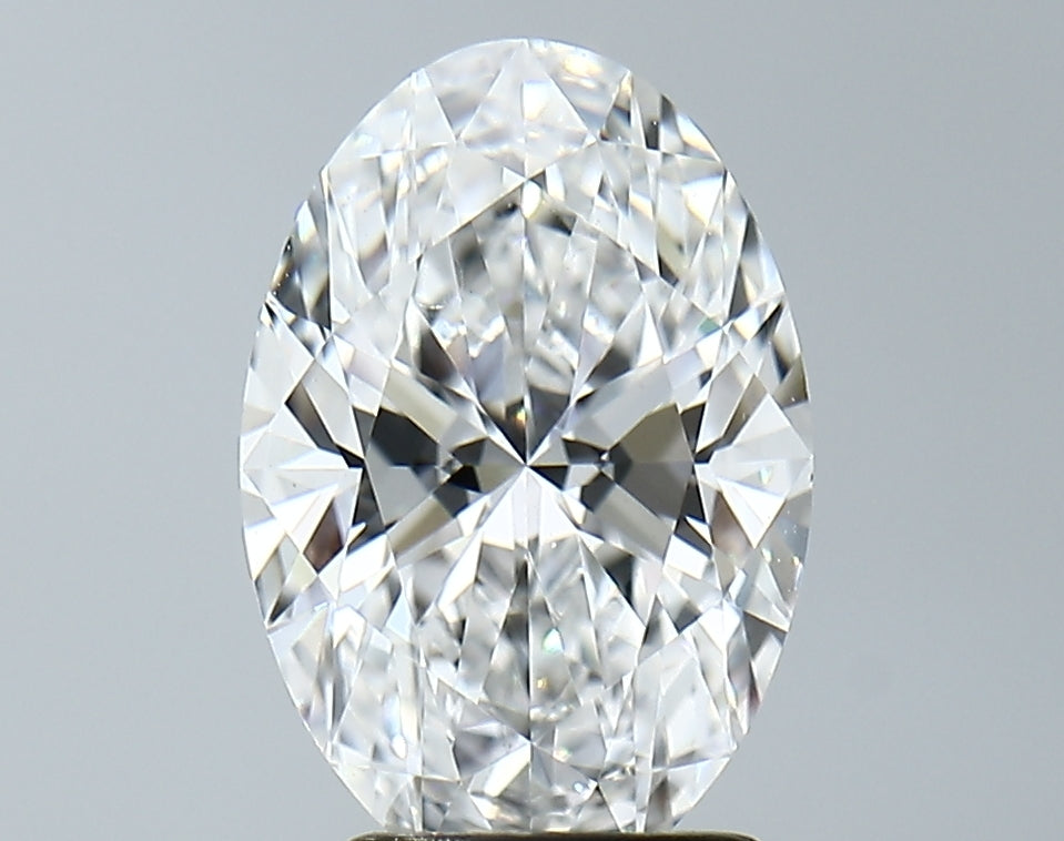 Lab-Grown 2.62 Carat Oval Shape Diamond color E Clarity VVS2, precious stones, engagement diamonds