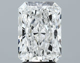 Lab-Grown 2.86 Carat Radiant Cut Diamond color F Clarity VVS2 With GIA Certificate, precious stones, engagement diamonds