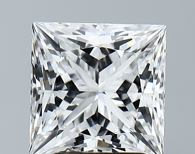 Lab-Grown 3.04 Carat Princess Cut Diamond color D Clarity VS1 With GIA Certificate, precious stones, engagement diamonds