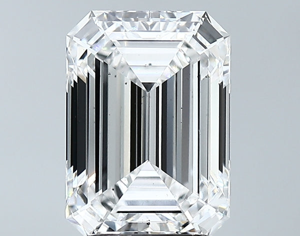 Lab-Grown 3.06 Carat Emerald Cut Diamond color D Clarity SI1 With GIA Certificate, precious stones, engagement diamonds