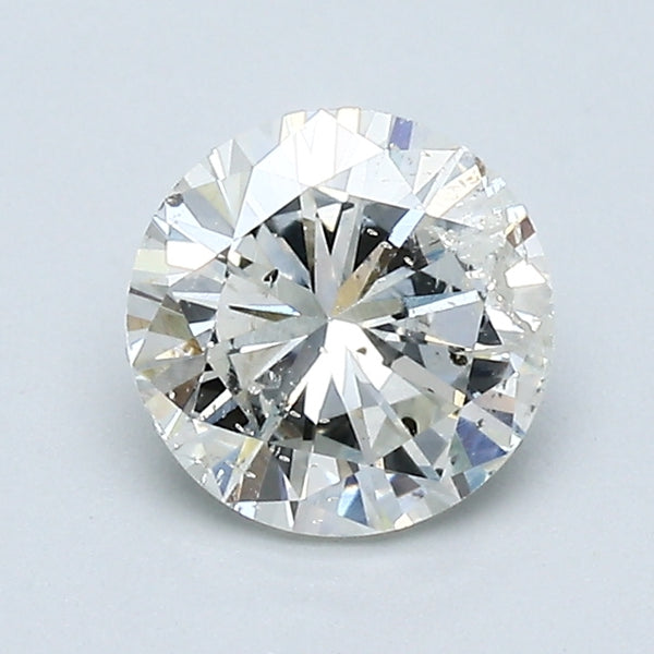 1.11 Carat Round Brilliant Diamond color J Clarity I2, natural diamonds, precious stones, engagement diamonds