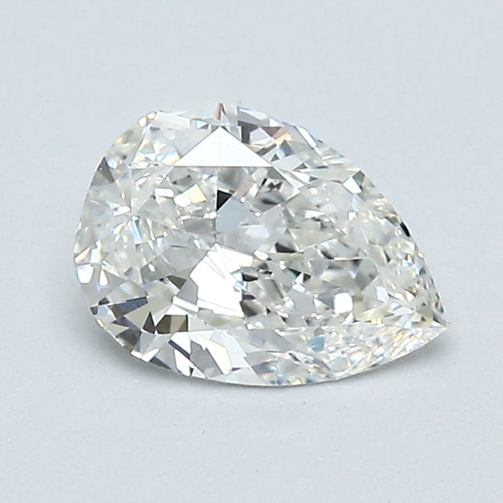 0.75 Ct Pear Shape Diamond GIA Certified H-SI1 Natural , natural diamonds, precious stones, engagement diamonds