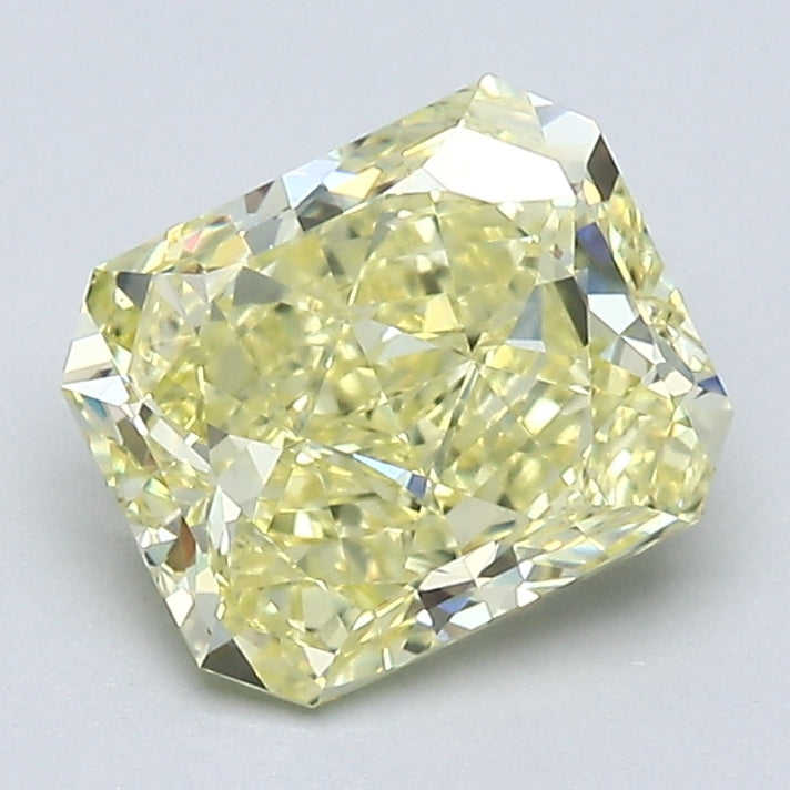 1.53 Carat Radiant Cut Natural Mined Diamond Fancy Intense Fancy Yellow Color VS1 Clarity With GIA Certificate, natural diamonds, precious stones, engagement diamonds