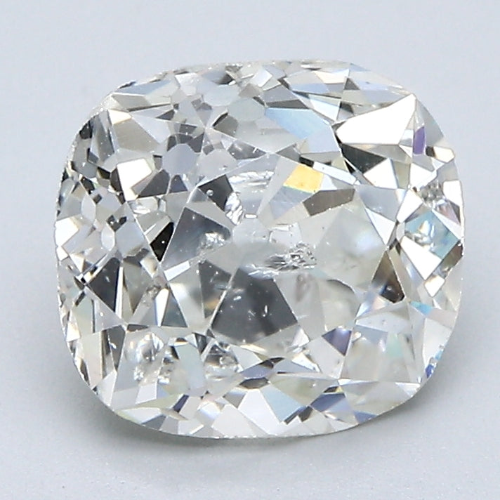 2.90 Carat Old Miner Cut Antique Natural Mined Diamond J Color I1 Clarity With GIA Certificate, natural diamonds, precious stones, engagement diamonds
