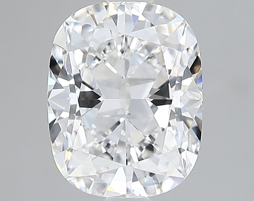 Lab-Grown 1.77 Carat Cushion Modified Brilliant Cut Diamond color F Clarity VVS2 With GIA Certificate, precious stones, engagement diamonds