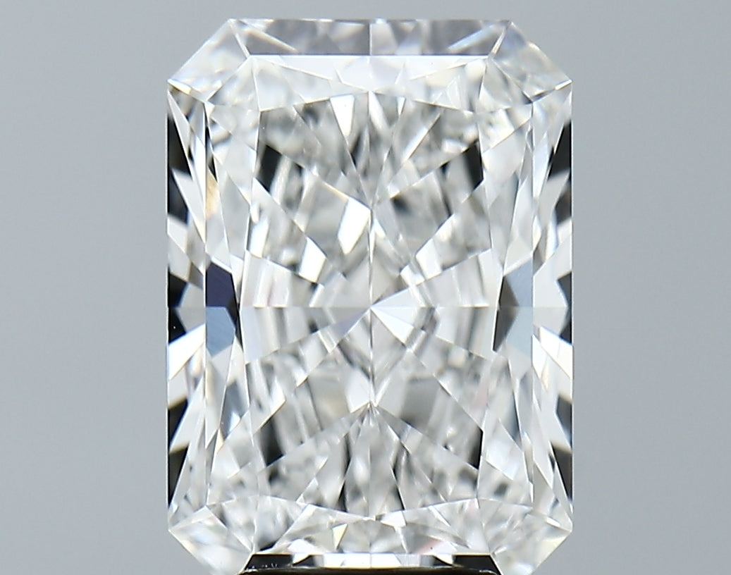 Lab-Grown 5.03 Carat Radiant Cut Diamond color F Clarity VVS2, precious stones, engagement diamonds