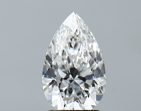 Lab-Grown 1.69 Carat Pear Shape Diamond color E Clarity VVS2, precious stones, engagement diamonds