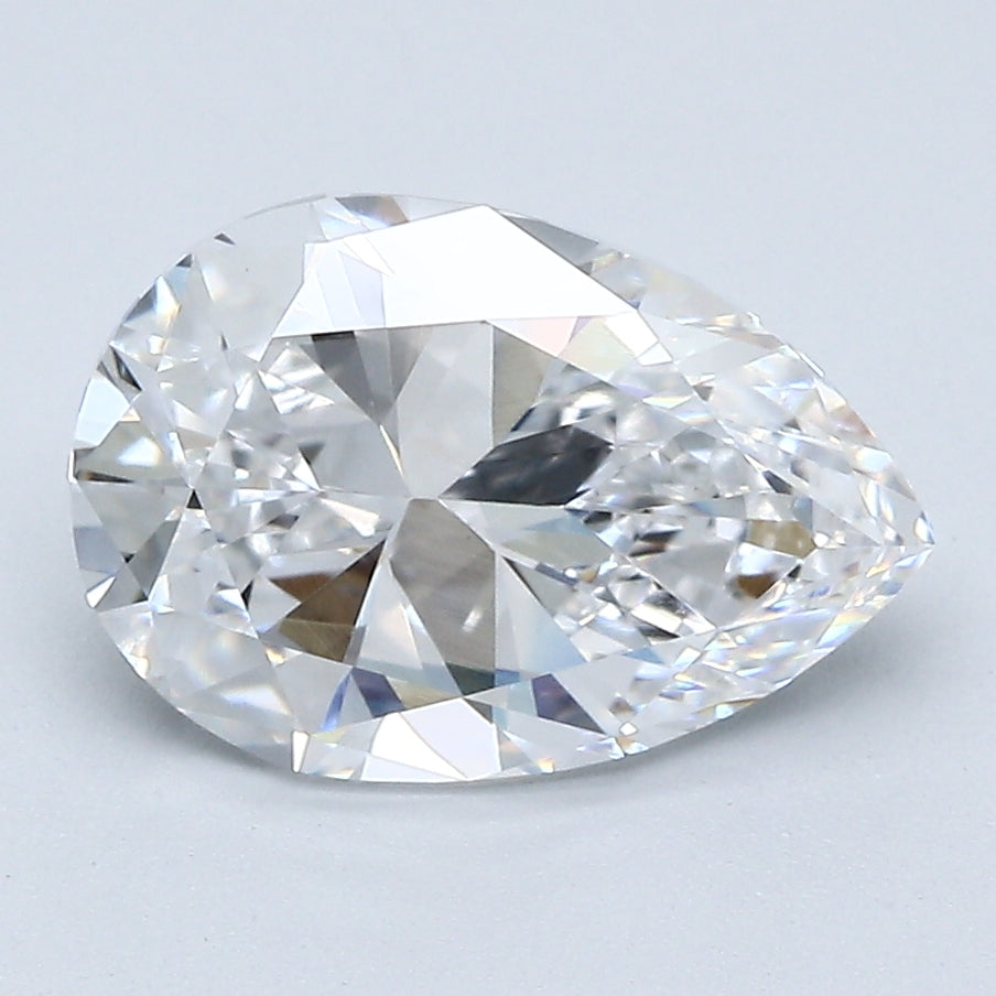 3.01 Carat Pear Shape Natural Mined Diamond D Color VS2 Clarity With GIA Certificate, natural diamonds, precious stones, engagement diamonds