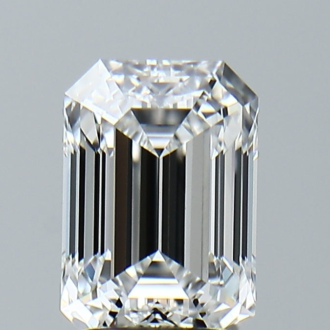 Lab-Grown 2.09 Carat Emerald Cut Diamond color E Clarity VVS2, precious stones, engagement diamonds