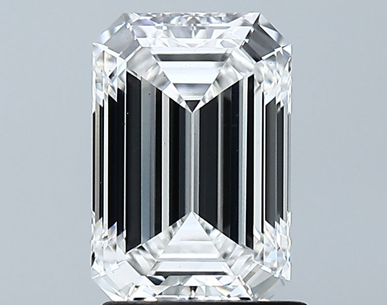 Lab-Grown 1.70 Carat Emerald Cut Diamond color D Clarity VS2 With GIA Certificate, precious stones, engagement diamonds