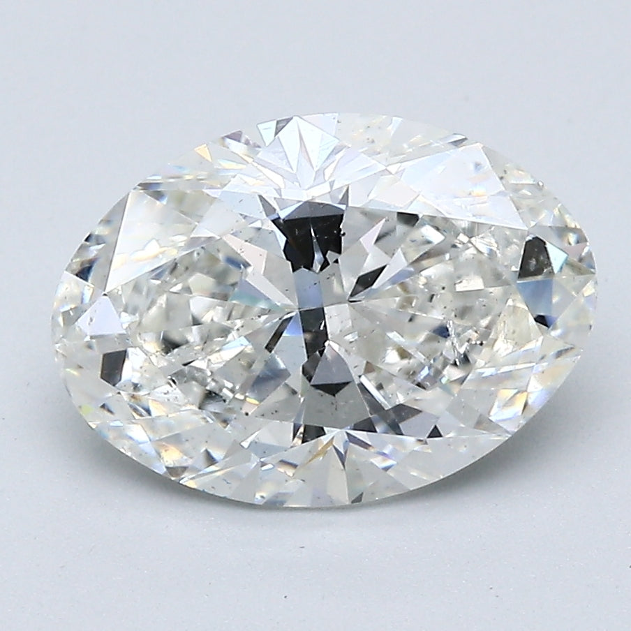 2.73 Ct Oval Shape Diamond Natural Loose H-SI2 GIA, natural diamonds, precious stones, engagement diamonds