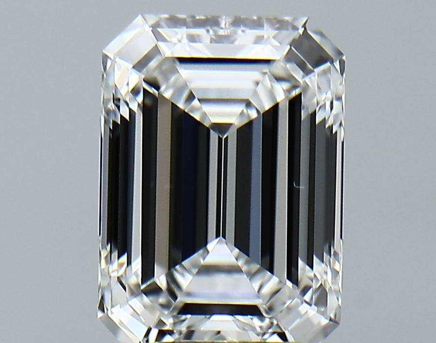 Lab-Grown 3.63 Carat Emerald Cut Diamond color E Clarity VVS2, precious stones, engagement diamonds