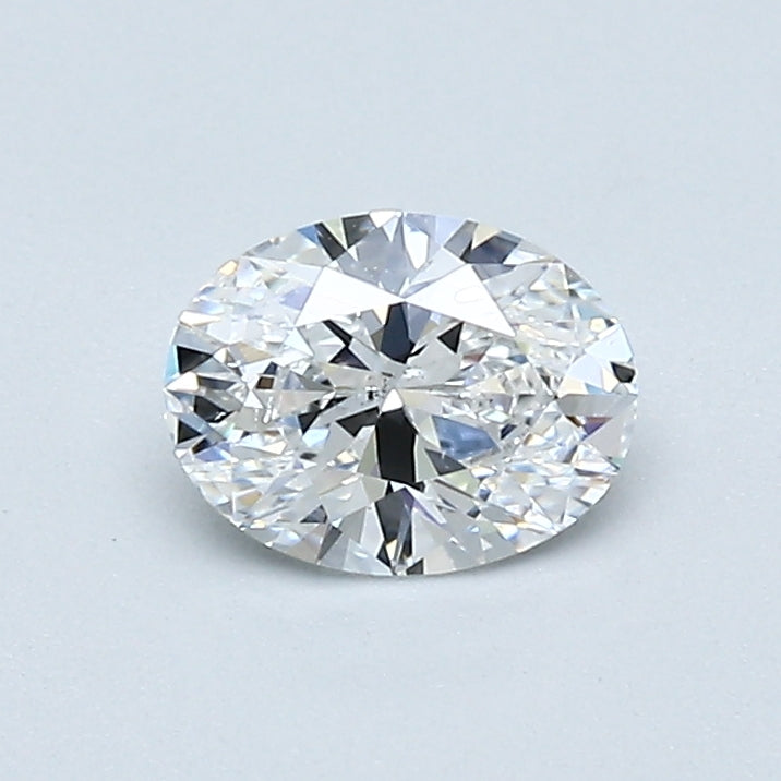 0.57 Carat Oval Shape Natural Mined Diamond E Color SI1 Clarity With GIA Certificate, natural diamonds, precious stones, engagement diamonds