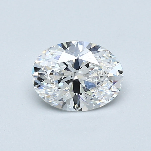 0.57 Carat Oval Shape Natural Mined Diamond E Color SI1 Clarity With GIA Certificate, natural diamonds, precious stones, engagement diamonds