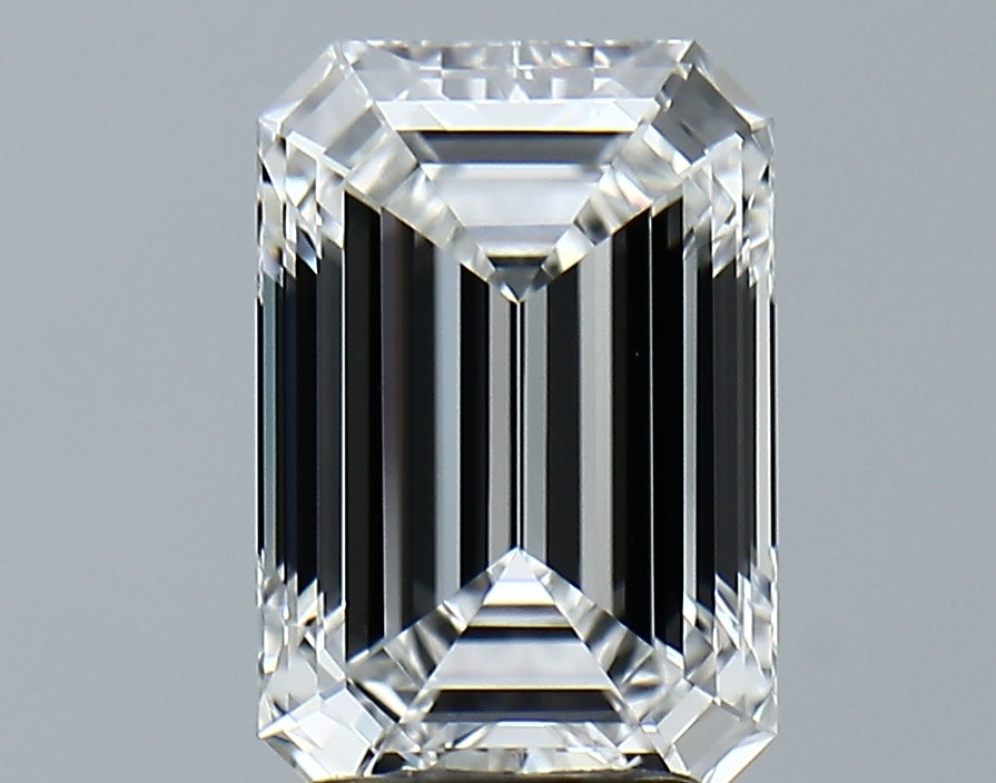 Lab-Grown 3.16 Carat Emerald Cut Diamond color E Clarity VVS2, precious stones, engagement diamonds