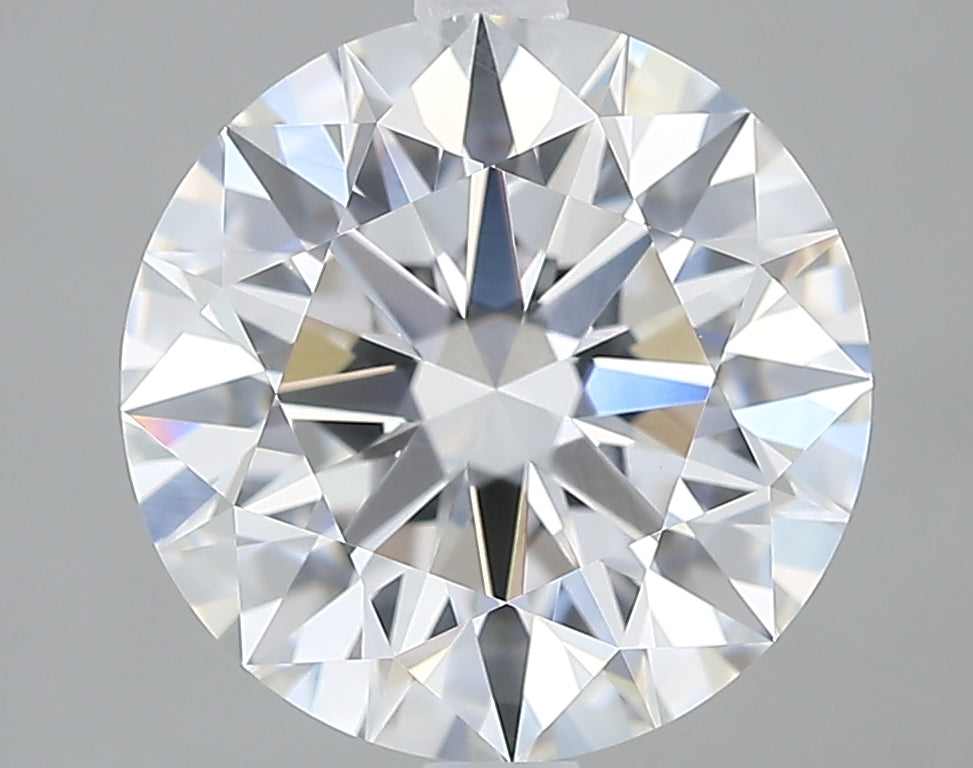 Lab-Grown 3.32 Carat Round Brilliant Diamond color E Clarity VVS2, precious stones, engagement diamonds