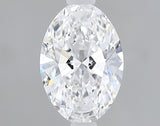 Lab-Grown 1.26 Carat Oval Shape Diamond color D Clarity VS1 With GIA Certificate, precious stones, engagement diamonds