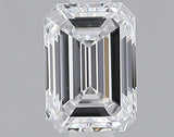 Lab-Grown 0.94 Carat Emerald Cut Diamond color D Clarity VVS2, precious stones, engagement diamonds