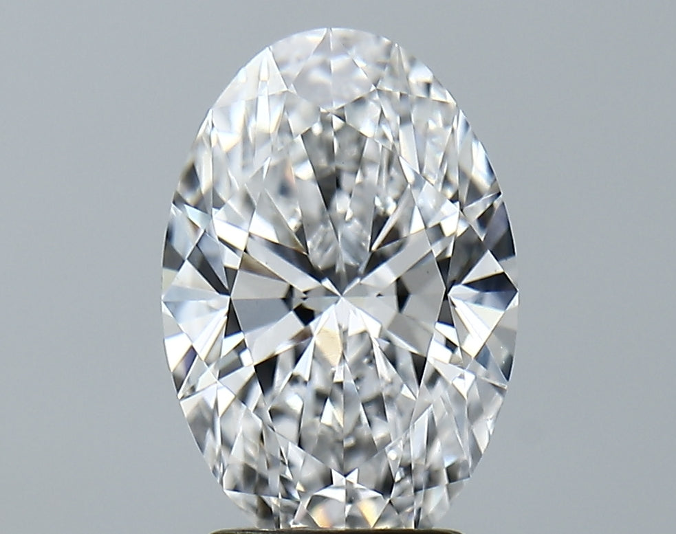 Lab-Grown 2.66 Carat Oval Shape Diamond color D Clarity VS1 With GIA Certificate, precious stones, engagement diamonds