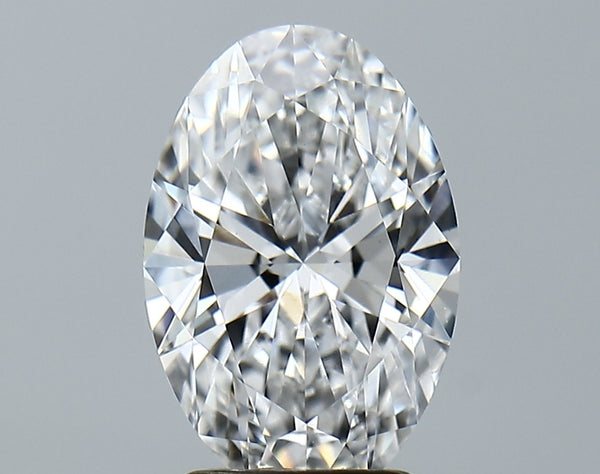 Lab-Grown 2.66 Carat Oval Shape Diamond color D Clarity VS1 With GIA Certificate, precious stones, engagement diamonds