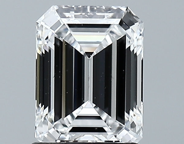 Lab-Grown 1.50 Carat Emerald Cut Diamond color D Clarity VS1 With GIA Certificate, precious stones, engagement diamonds