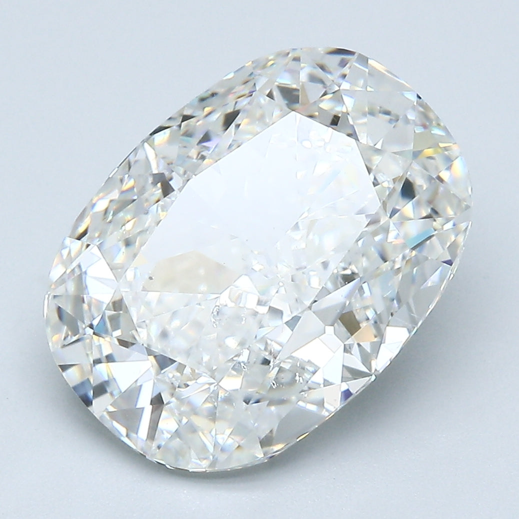 7.04 Carat Cushion Modified Brilliant Cut Antique Natural Mined Diamond H Color SI1 Clarity With GIA Certificate, natural diamonds, precious stones, engagement diamonds