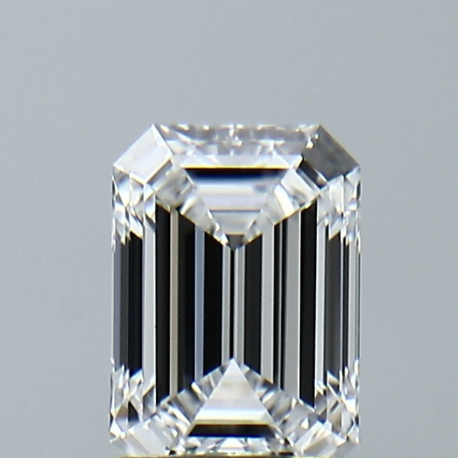 Lab-Grown 1.27 Carat Emerald Cut Diamond color D Clarity VVS2, precious stones, engagement diamonds