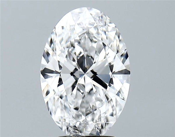 Lab-Grown 2.68 Carat Oval Shape Diamond color D Clarity VVS2 With GIA Certificate, precious stones, engagement diamonds