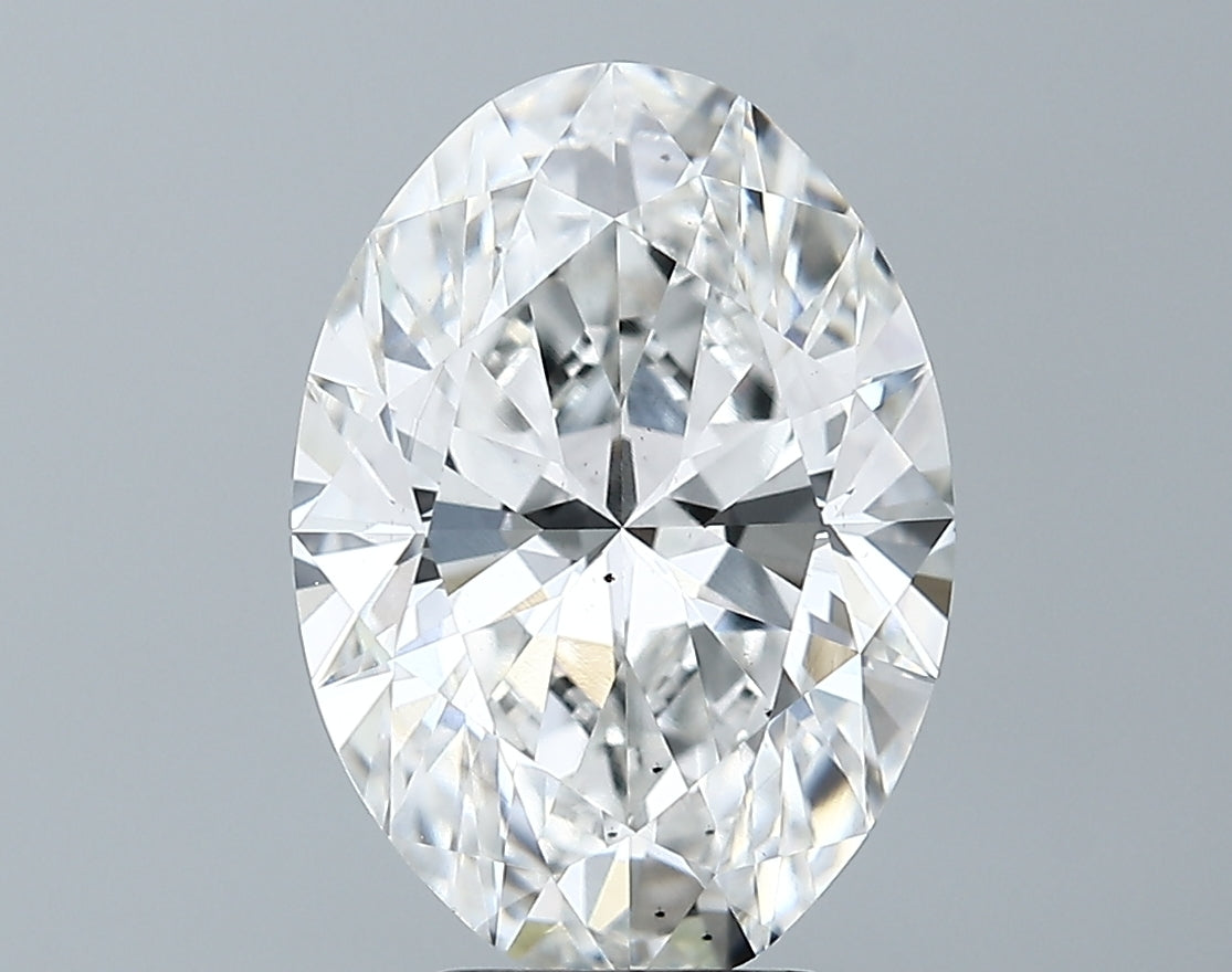 Lab-Grown 4.07 Carat Oval Shape Diamond color F Clarity VS2 With GIA Certificate, precious stones, engagement diamonds