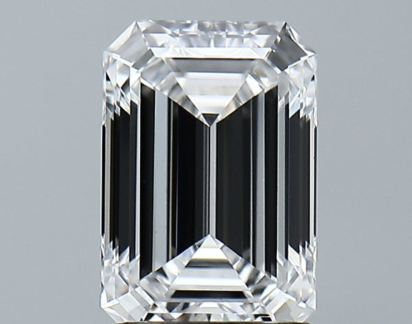 Lab-Grown 2.08 Carat Emerald Cut Diamond color D Clarity VS1 With GIA Certificate, precious stones, engagement diamonds