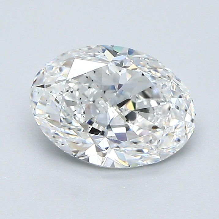 1.00 Carat Oval Shape Natural Mined Diamond F Color SI1 Clarity With GIA Certificate, natural diamonds, precious stones, engagement diamonds