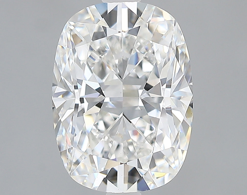 Lab-Grown 2.51 Carat Cushion Brilliant Diamond color E Clarity VS1, precious stones, engagement diamonds