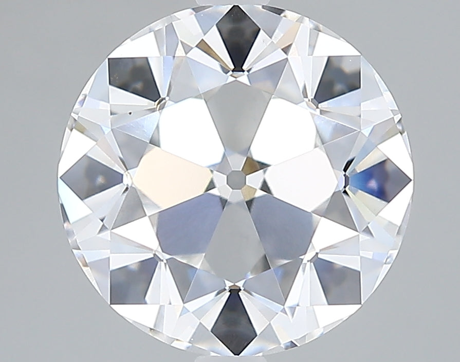 Lab-Grown 3.07 Carat Old European Cut Diamond color E Clarity VS1 With GIA Certificate, precious stones, engagement diamonds
