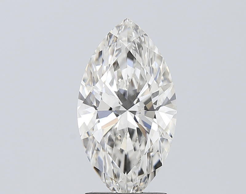 Lab-Grown 3.22 Carat Marquis Shape Diamond color H Clarity VVS2 With GIA Certificate, precious stones, engagement diamonds