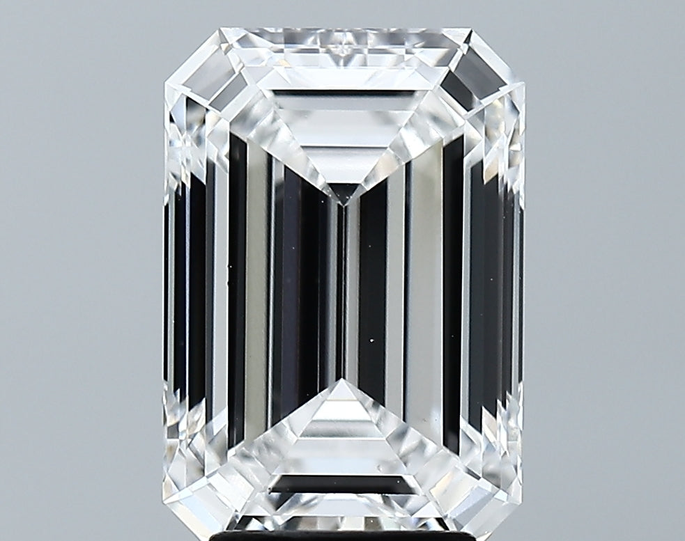 Lab-Grown 4.12 Carat Emerald Cut Diamond color E Clarity VS1 With GIA Certificate, precious stones, engagement diamonds