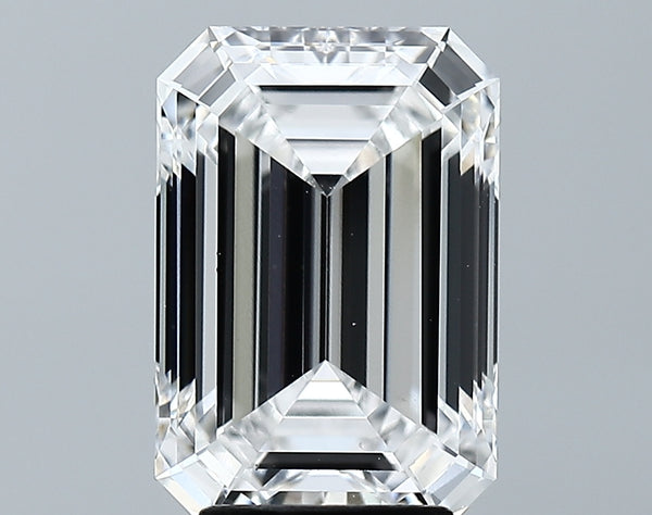 Lab-Grown 4.12 Carat Emerald Cut Diamond color E Clarity VS1 With GIA Certificate, precious stones, engagement diamonds