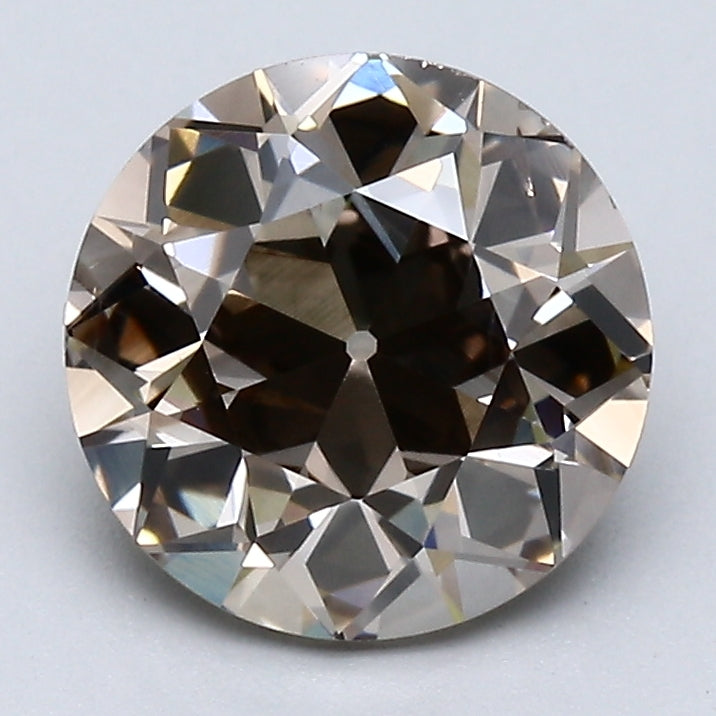 2.2 Ct Old European Cut Diamond FANCY LIGHT BROWN-SI2 Artisan Traditional GIA Loose, natural diamonds, precious stones, engagement diamonds