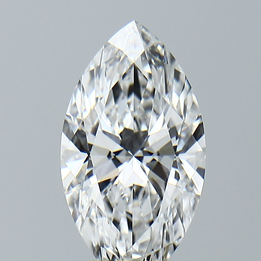 Lab-Grown 2.58 Carat Marquis Shape Diamond color E Clarity VVS1, precious stones, engagement diamonds
