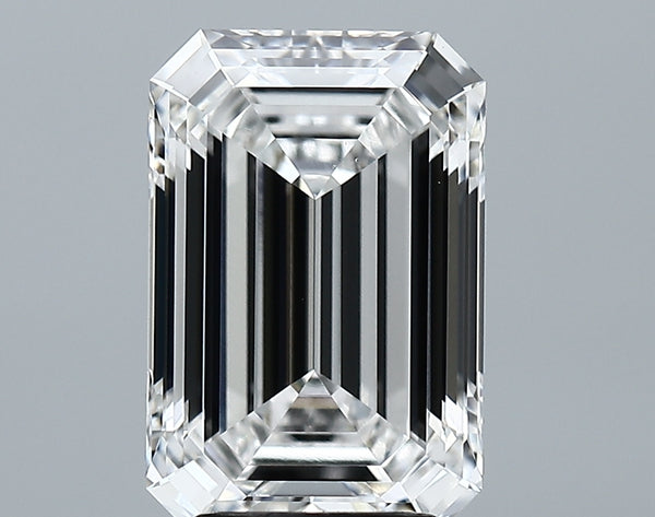 Lab-Grown 4.09 Carat Emerald Cut Diamond color F Clarity VVS2 With GIA Certificate, precious stones, engagement diamonds