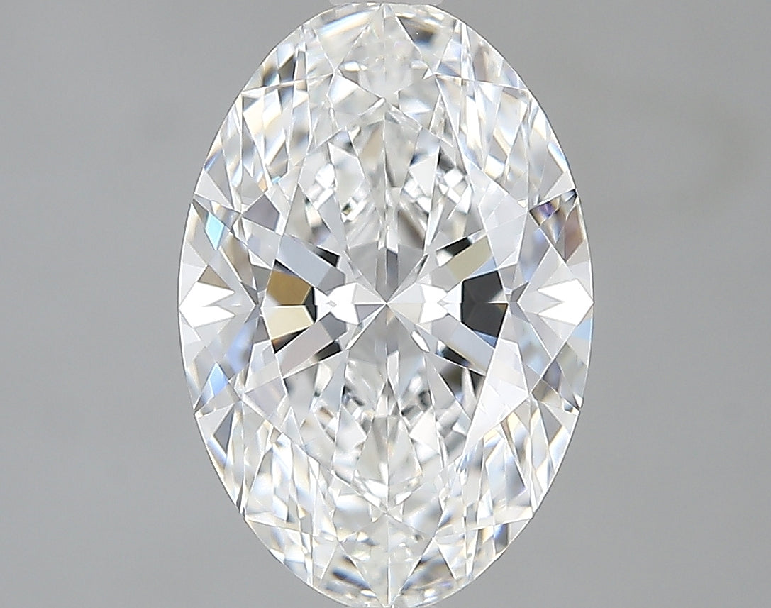 Lab-Grown 2.36 Carat Oval Shape Diamond color E Clarity VVS1, precious stones, engagement diamonds
