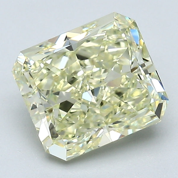 2.05 Carat Radiant Cut Natural Mined Diamond Fancy Light  Yellow Color VS1 Clarity With GIA Certificate, natural diamonds, precious stones, engagement diamonds