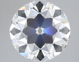 Lab-Grown 4.03 Carat Old European Cut Diamond color E Clarity VVS2 With GIA Certificate, precious stones, engagement diamonds