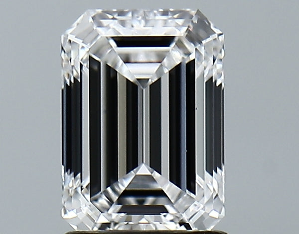 Lab-Grown 1.55 Carat Emerald Cut Diamond color D Clarity VVS2 With GIA Certificate, precious stones, engagement diamonds