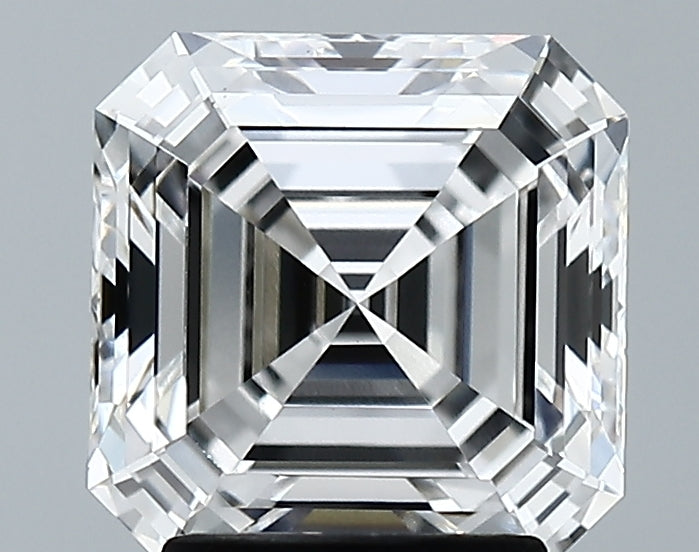Lab-Grown 2.71 Carat Asscher Cut Diamond color D Clarity VS1 With GIA Certificate, precious stones, engagement diamonds