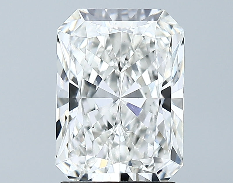 Lab-Grown 2.04 Carat Radiant Cut Diamond color G Clarity VS2 With GIA Certificate, precious stones, engagement diamonds