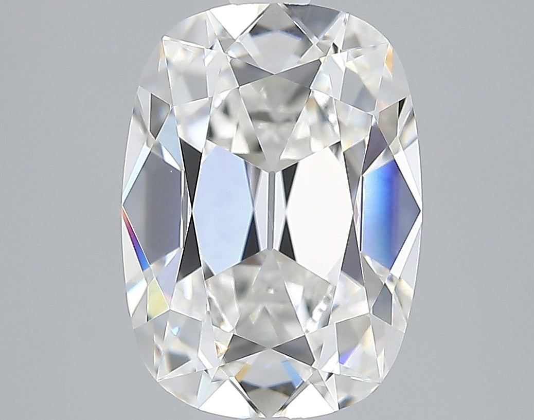 Lab-Grown 2.80 Carat Antique Cushion Cut Diamond color E Clarity VVS2, precious stones, engagement diamonds