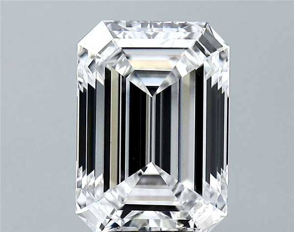 Lab-Grown 3.71 Carat Emerald Cut Diamond color E Clarity VS1 With GIA Certificate, precious stones, engagement diamonds