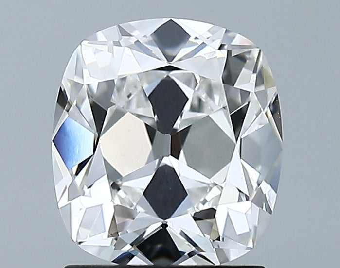 Lab-Grown 1.54 Carat Antique Cushion Cut Diamond color E Clarity VS1 With GIA Certificate, precious stones, engagement diamonds