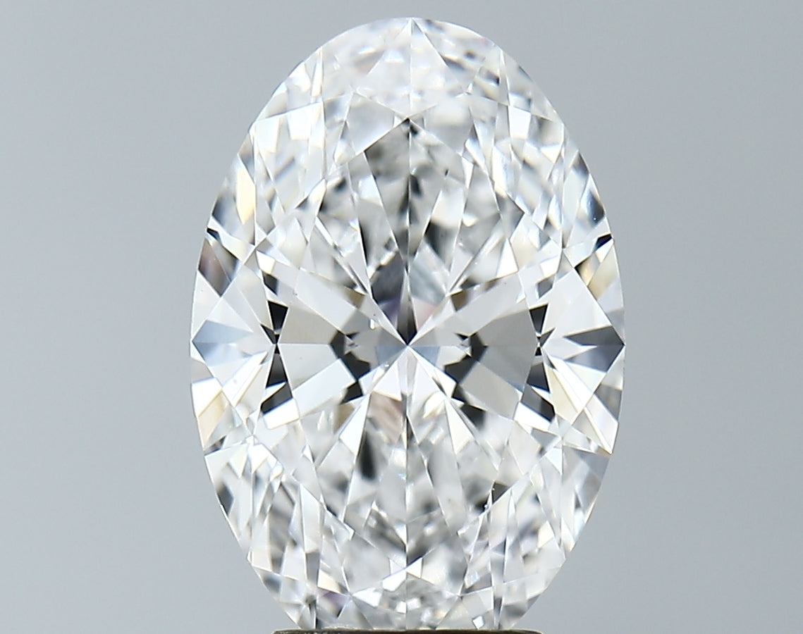 Lab-Grown 4.44 Carat Oval Shape Diamond color E Clarity VS1 With GIA Certificate, precious stones, engagement diamonds